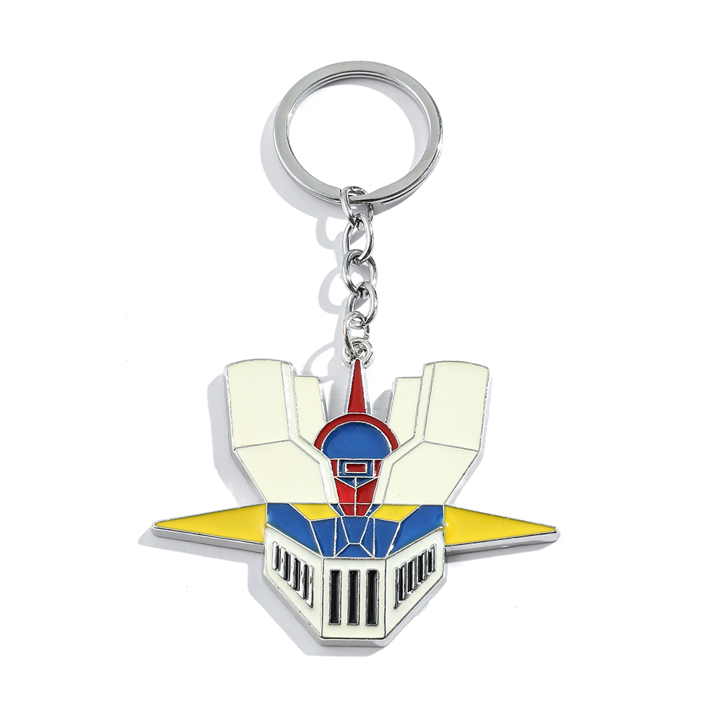 Carabiner Keychain - Anime Cartoon Krieger Roboter Logo Schlüsselanhänger