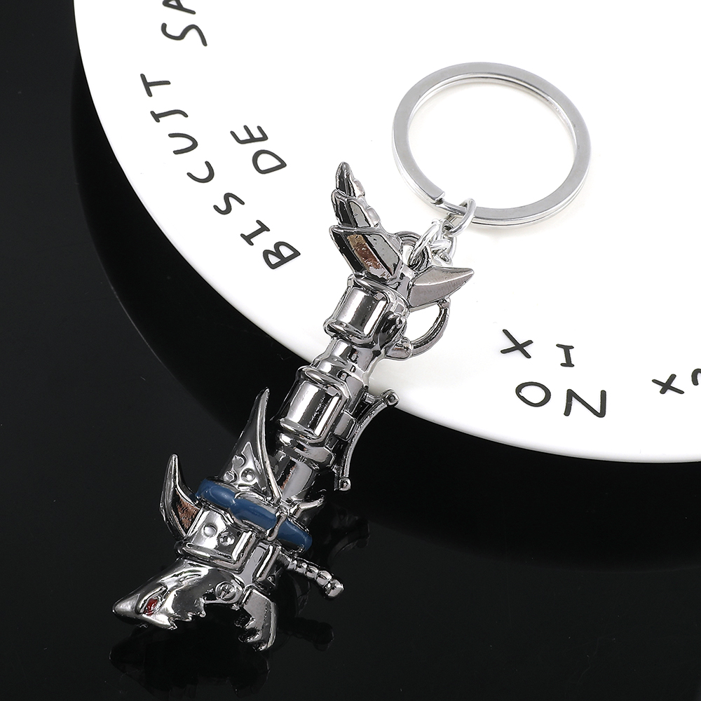 Carabiner Keychain - Anime-Spiel Arcane Jinx Kanonen-Schlüsselanhänger Modischer Cooler