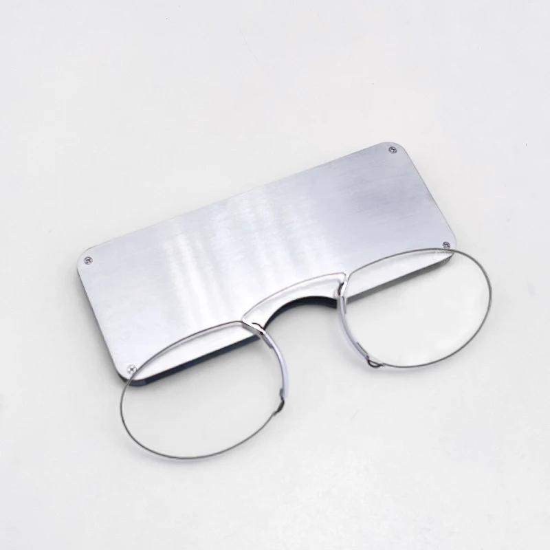 Wallet Slim Titanium - 2024 Titan Mini Lesebrille Clip Nase