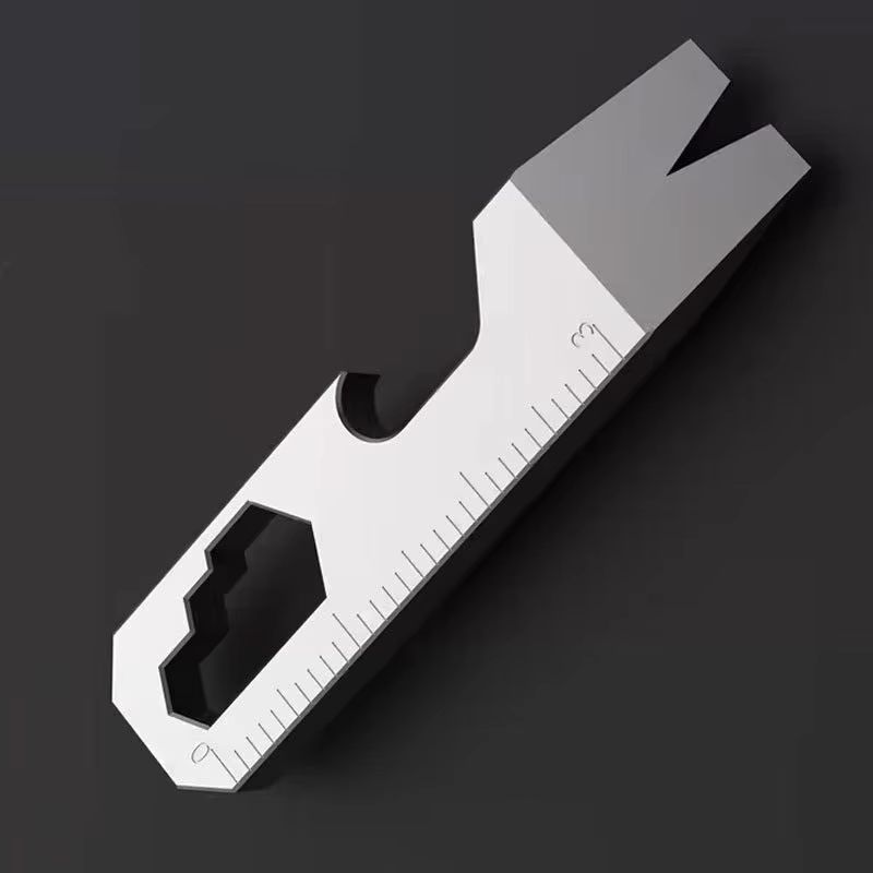 Titanium Pry Bar - Mini TC4 Titan-Legierung Schlüsselanhänger Hebelwerkzeug EDC