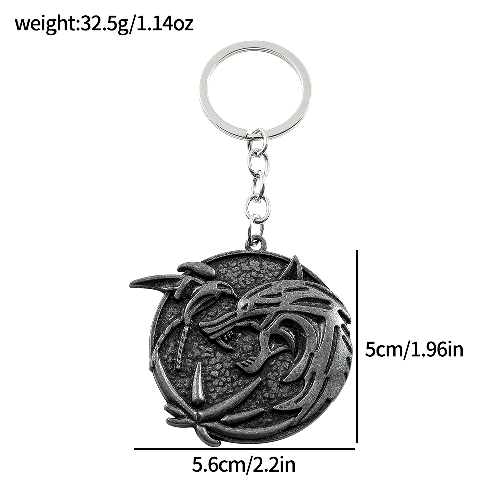 Vintage Wolfskopf-Schlüsselanh – Carabiner Keychain Bewertung und Preis