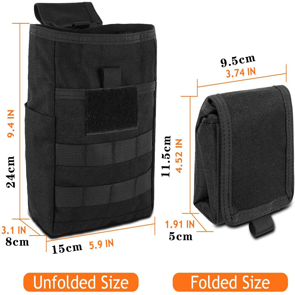 Faltbare Molle Dump Drop Pouch – Edc Able Carry Bewertung und Preis