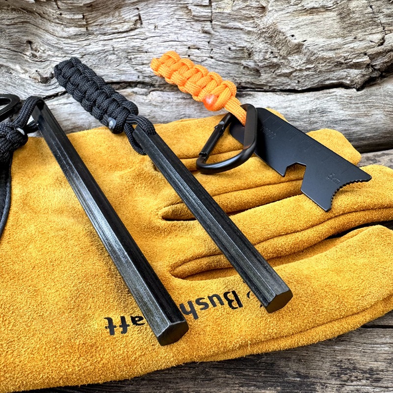 Handgewebter Seil-Sechskant-Fe – Ferro Rod Striker Bewertung und Preis