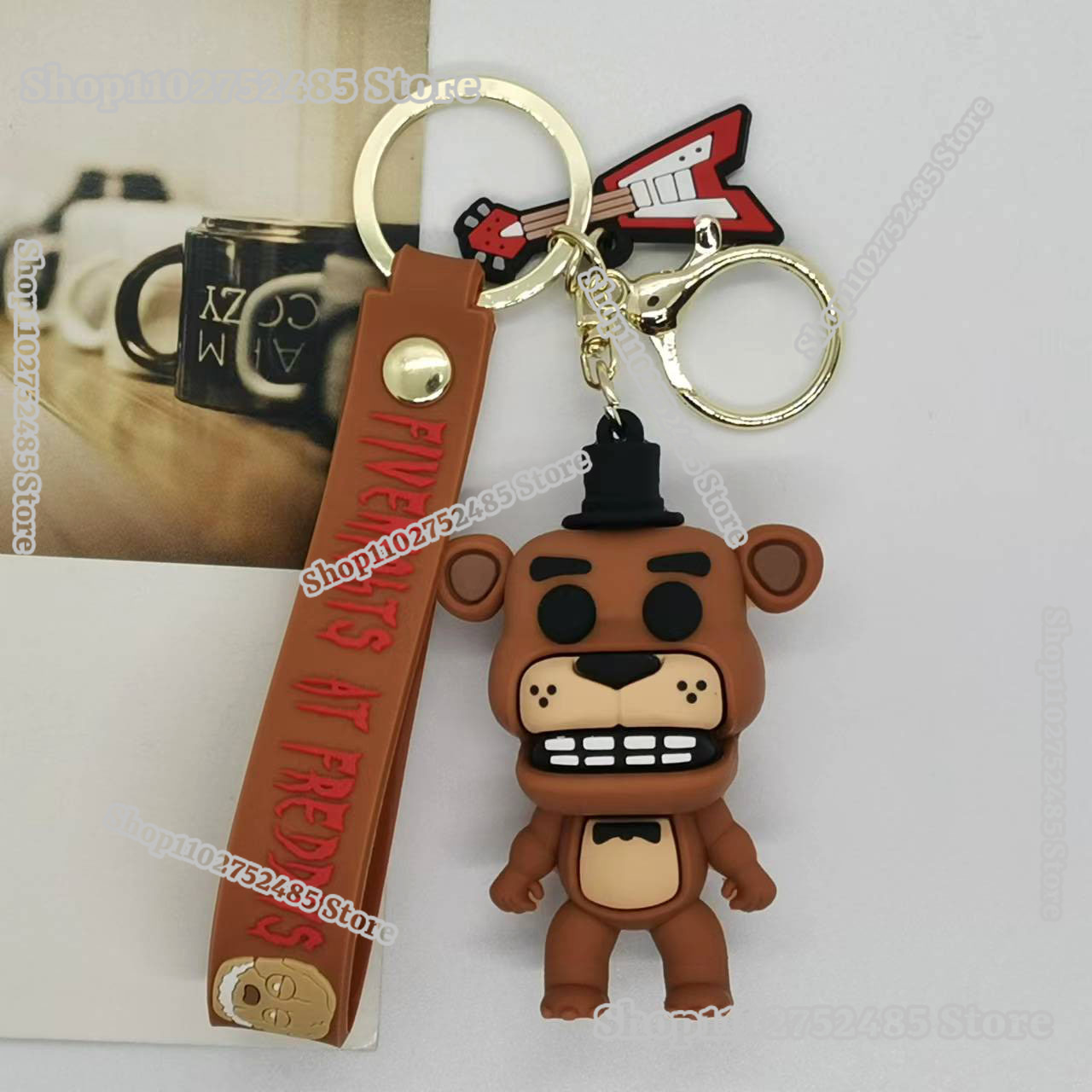 5 Stück Cartoon Anime FNAF Fig – Carabiner Keychain Bewertung und Preis
