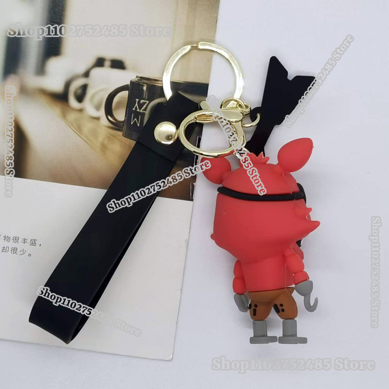 5 Stück Cartoon Anime FNAF Fig – Carabiner Keychain Bewertung und Preis