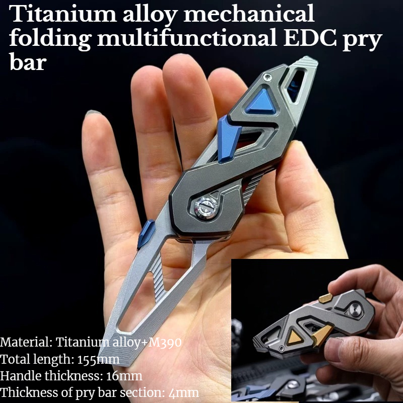 1 STÜCK NEUES Multifunktionale – Titanium Pry Bar Bewertung und Preis