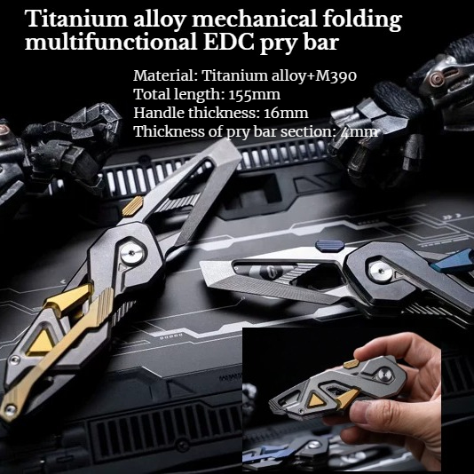 1 STÜCK NEUES Multifunktionale – Titanium Pry Bar Bewertung und Preis
