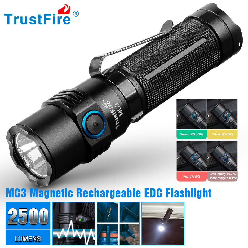 Trustfire Mc3 Hochleistungs-LE – Edc Car Carry Bewertung und Preis