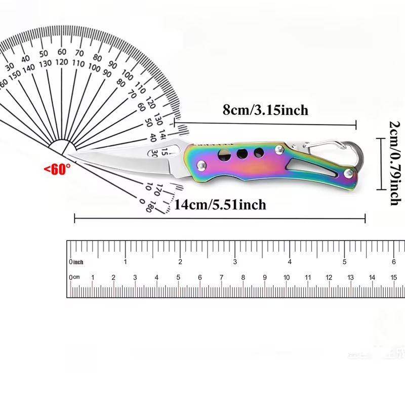3-teiliges Taschenmesser-Schlü – Edc Carry Piece Bewertung und Preis