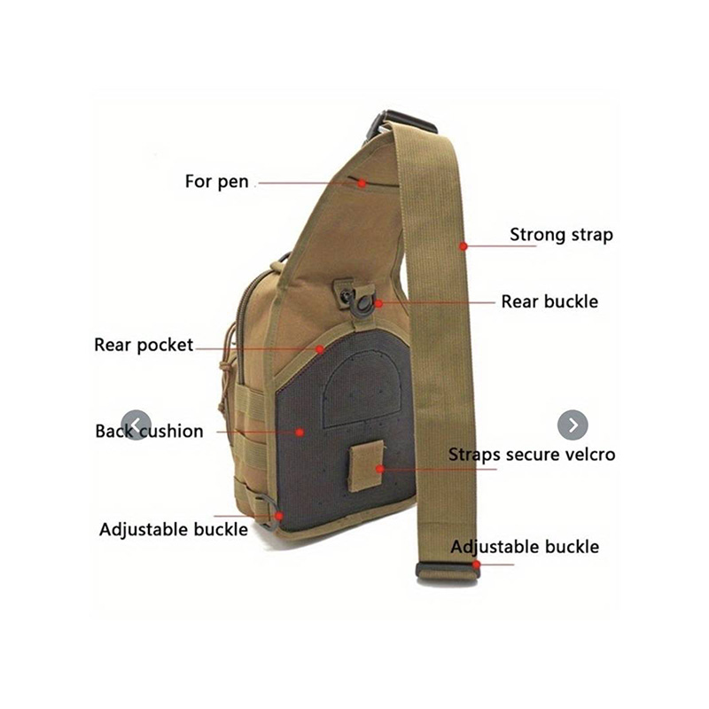 Brusttasche taktische Schulter – Edc Carry Bag Bewertung und Preis